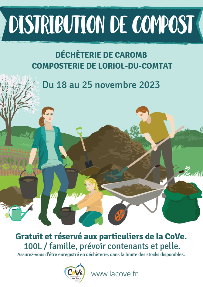 DISTRIBUTION de COMPOST